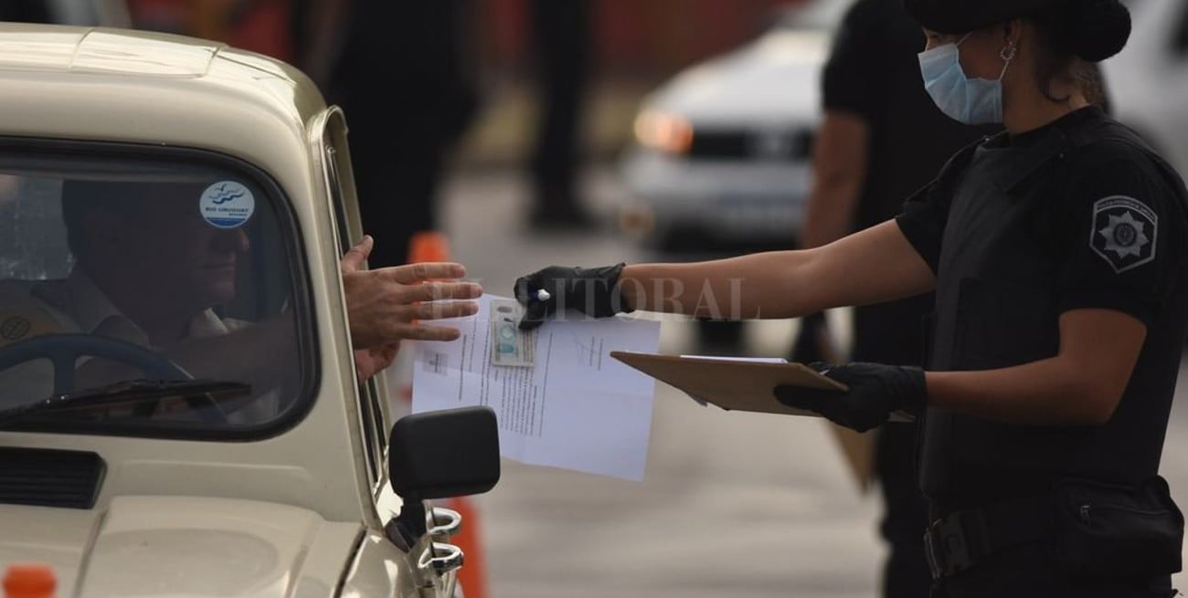 25 detenidos durante las últimas horas en el departamento La Capital por incumplir la cuarentena