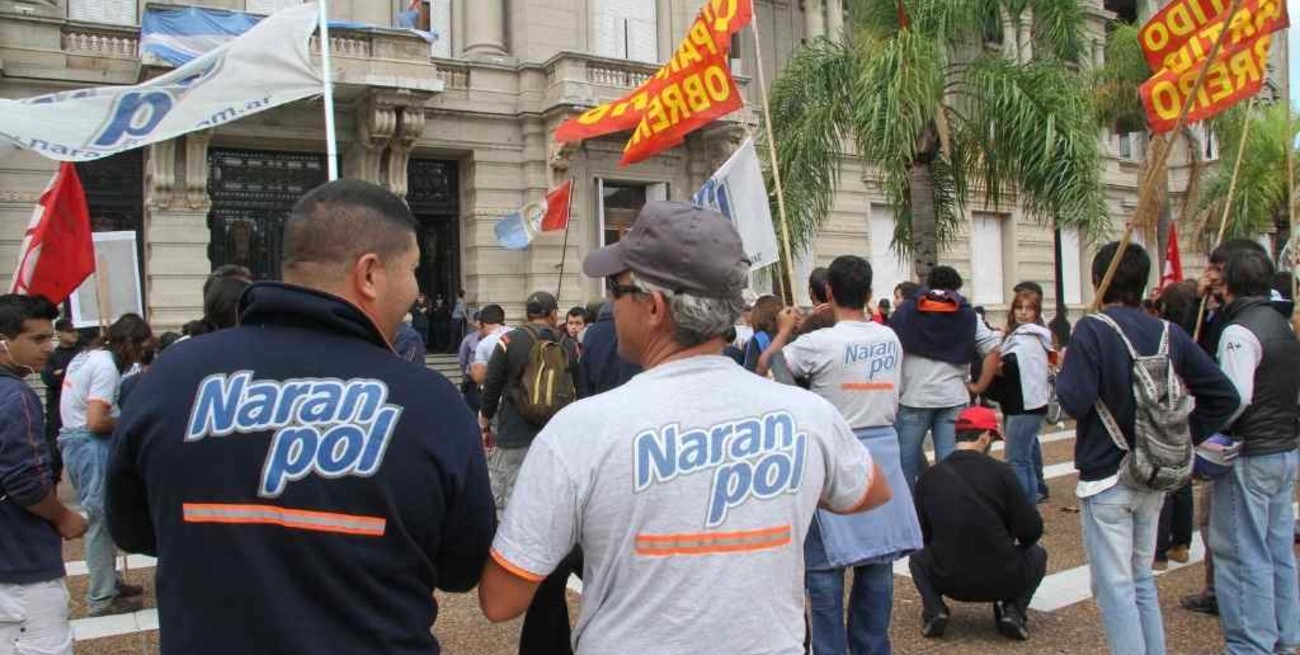 Apuro por la cooperativa Naranpol  
