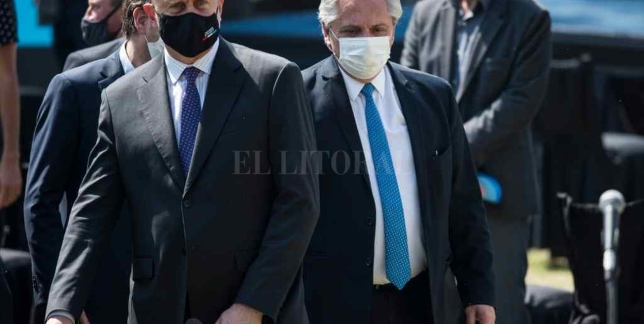 Fernández llega a Santa Fe con anuncios de obras por más de $ 76.000 millones