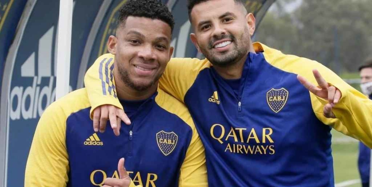 Cardona y Fabra concentran en Boca y podrían volver al equipo ante San Lorenzo