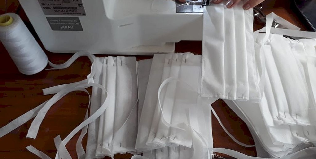 En poco más de una semana, la gente donó 16 mil barbijos