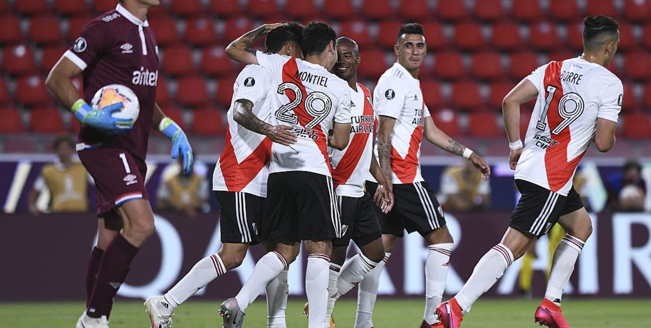 Copa Libertadores: River venció a Nacional y va con ventaja a Uruguay