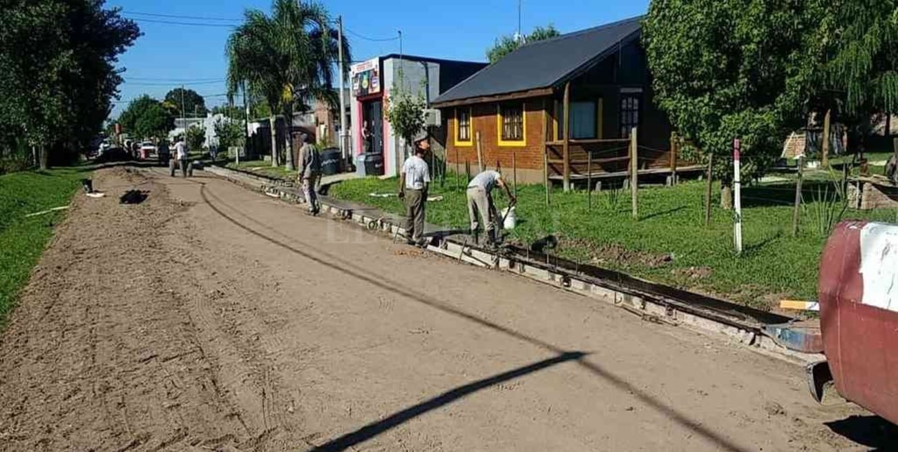 San Carlos Norte: en el marco del Plan Incluir construirán 12 cuadras de cordón cuneta