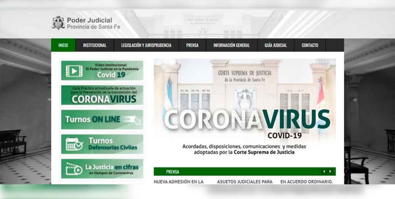 Los tribunales santafesinos  apuraron la informatización