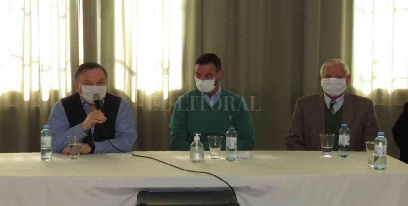 Michlig acompañó a Sukerman en la visita a San Guillermo, Suardi y Moisés Ville