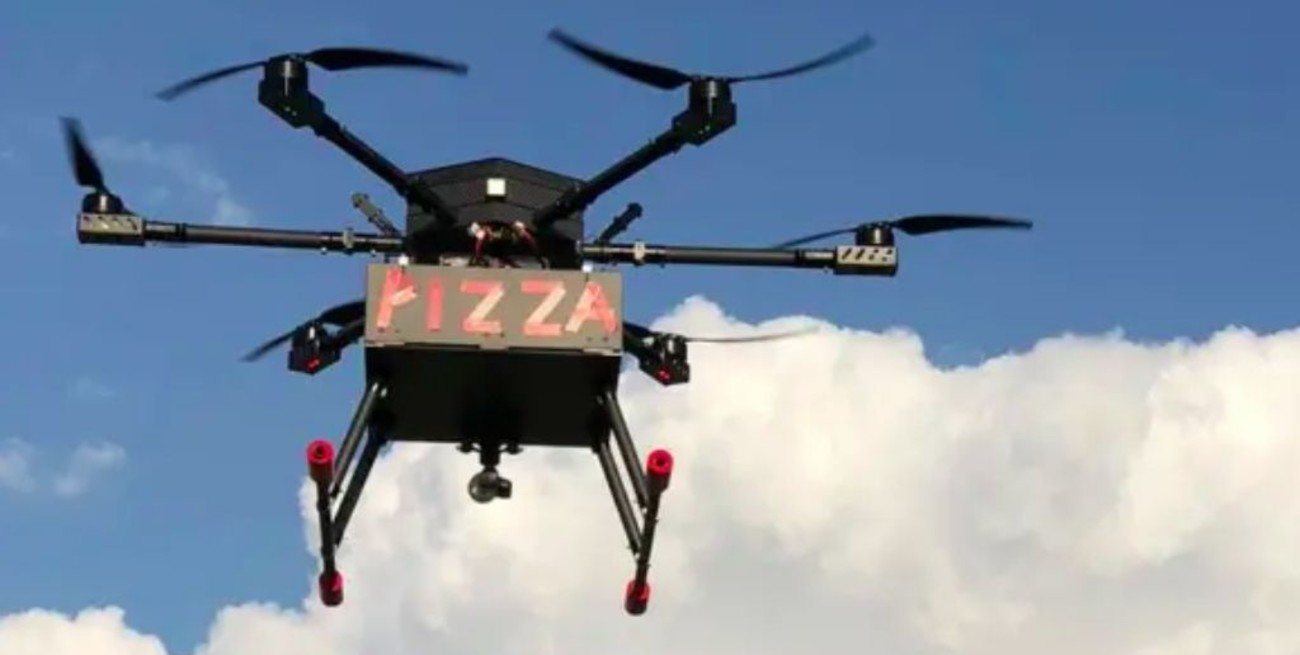 Israel probará el delivery de pizza con drones