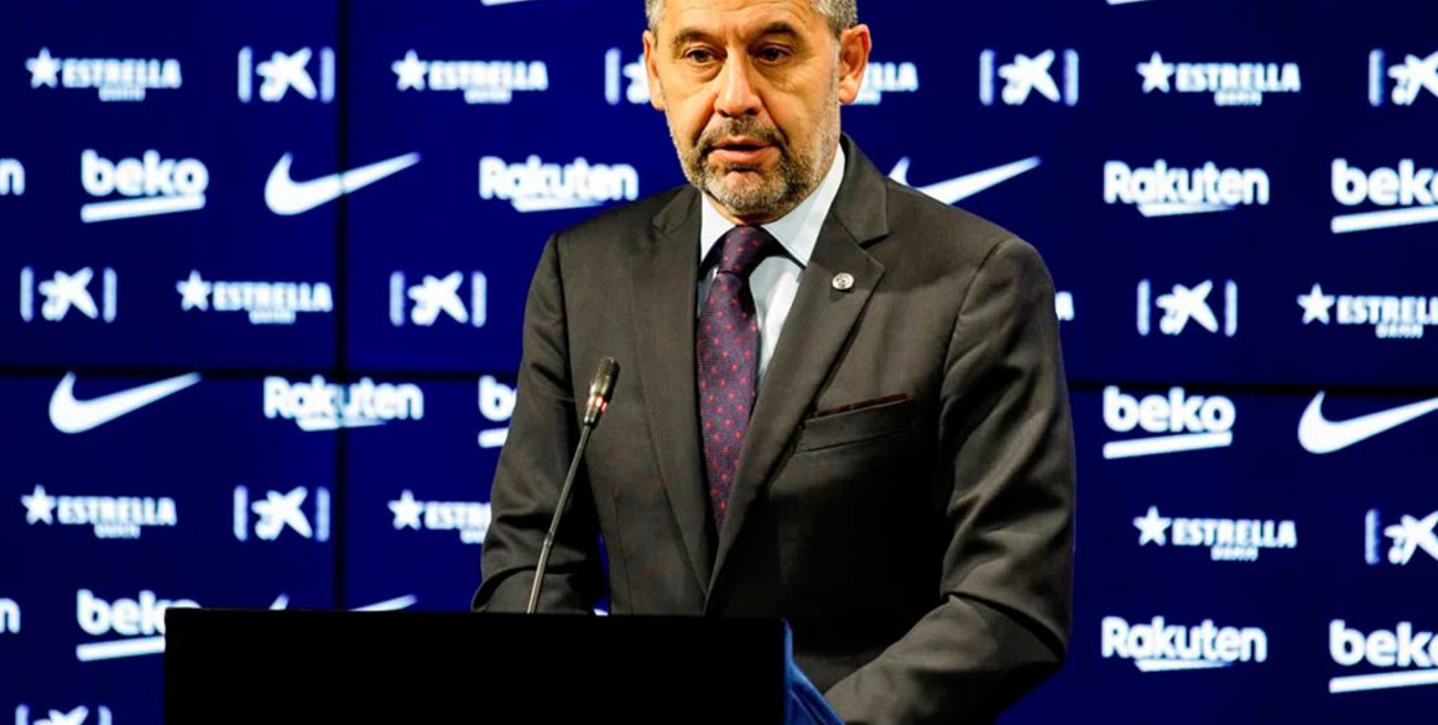 Detuvieron al ex presidente del Barcelona, Josep María Bartomeu