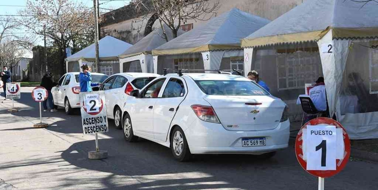 Comenzó el operativo especial de vacunación contra el COVID-19 en Rafaela