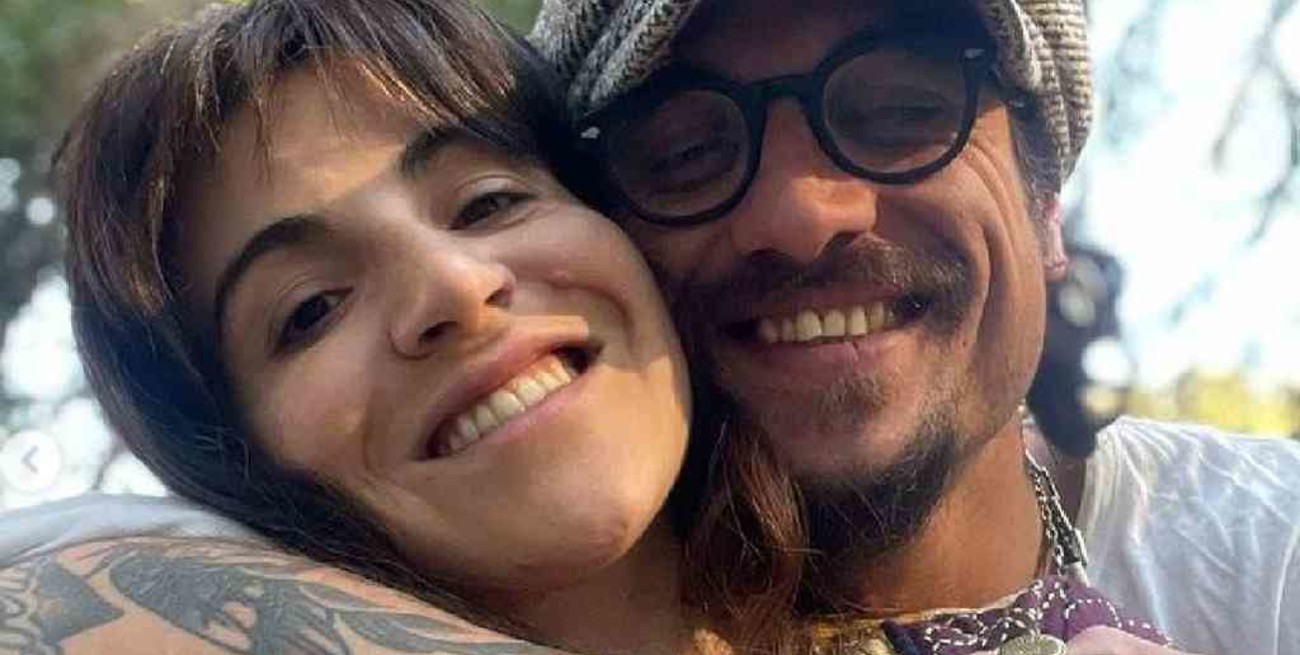 Daniel Osvaldo y Gianinna Maradona celebraron seis meses de amor