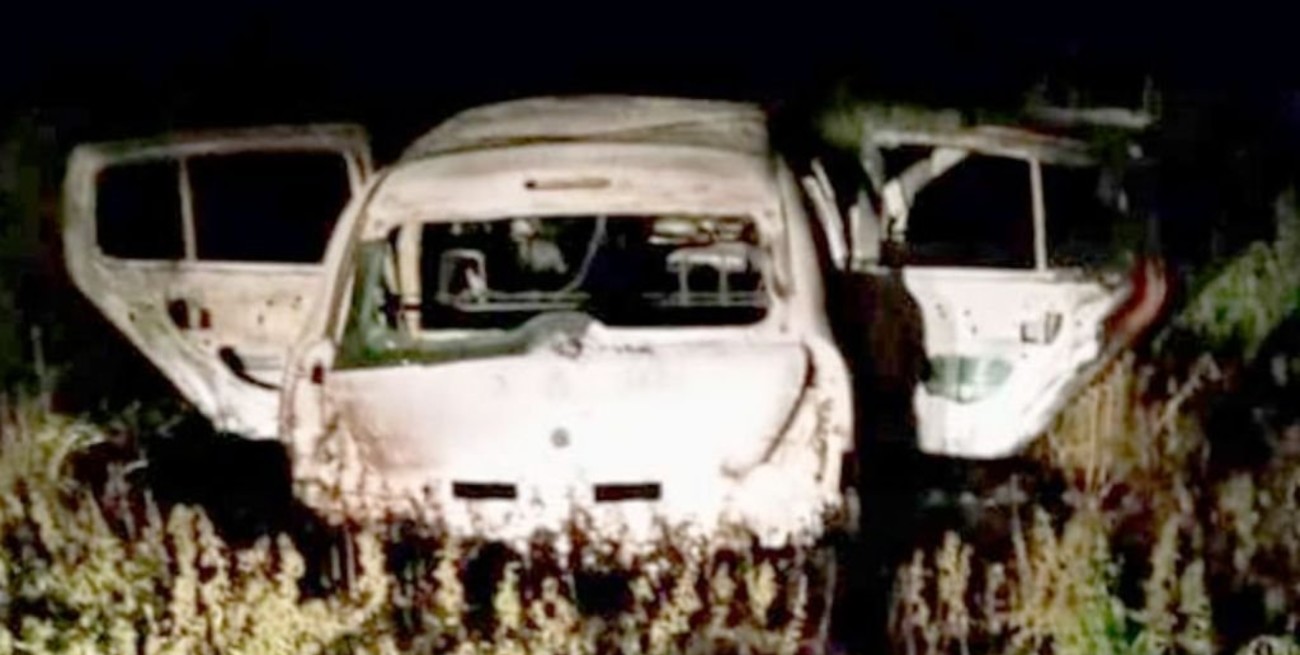 Encontraron un cuerpo dentro de un auto incendiado