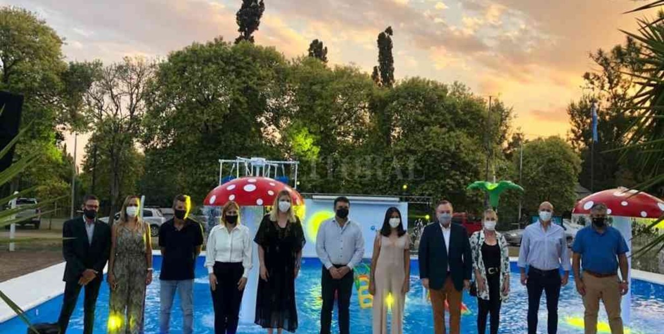 Michlig participó de la inauguración de la 17° Fiesta Nacional del Camping de San Guillermo