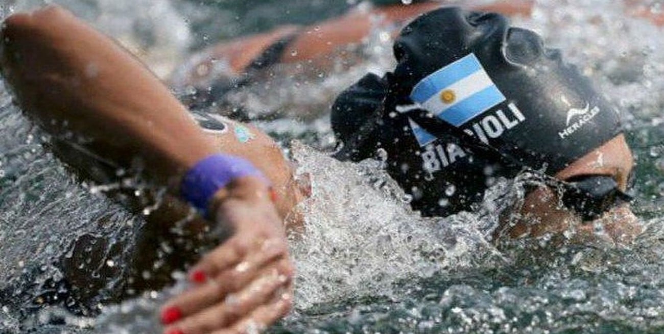 Aguas abiertas: la cordobesa Cecilia Biagioli finalizó en el puesto 12