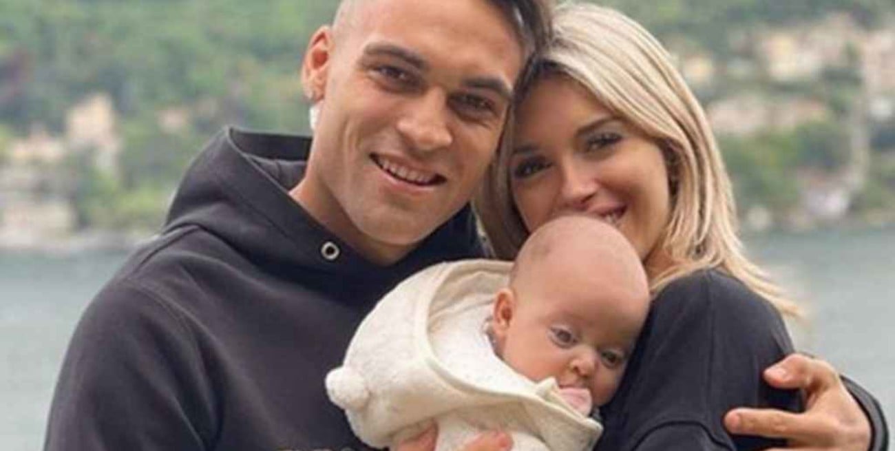 Le dieron el alta a Nina, la bebé de Lautaro Martínez