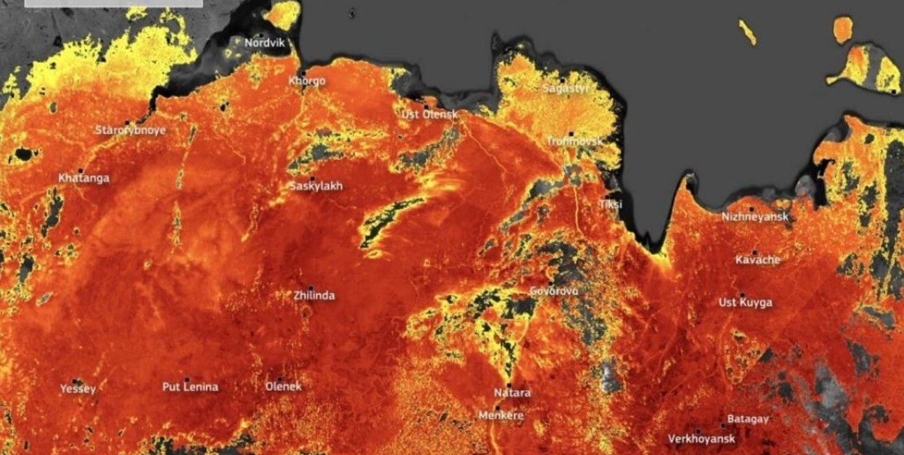 Siberia está a 48 grados, rompe récord de calor y preocupa a expertos