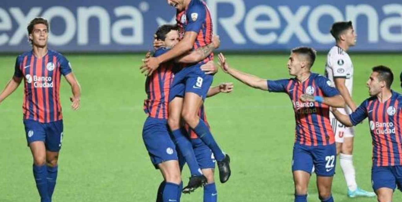 San Lorenzo superó a una golpeada Universidad de Chile y pasó a las siguiente fase