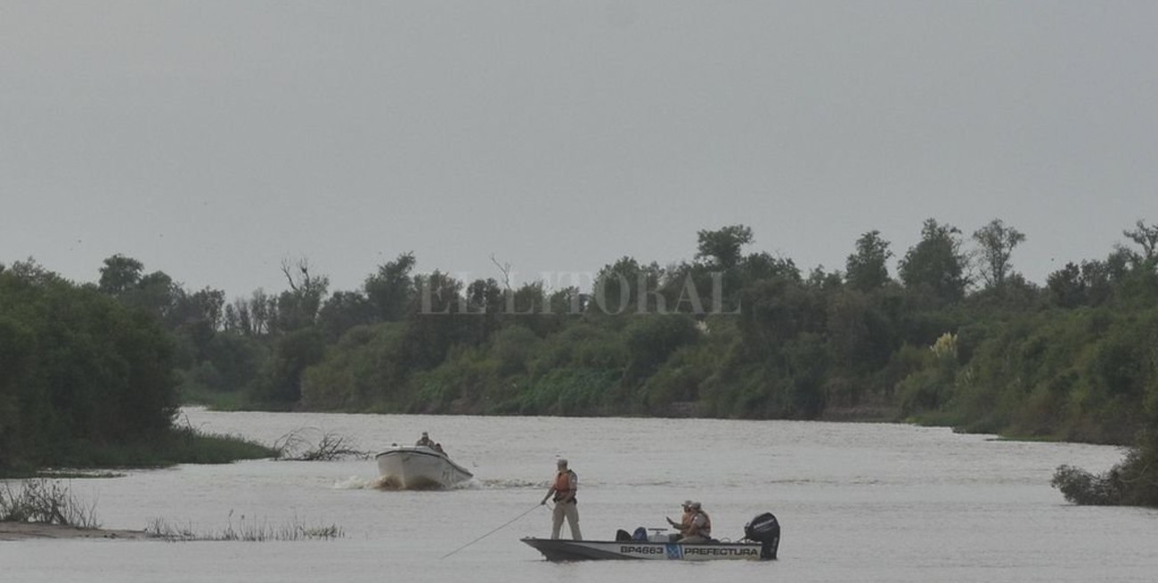 Desapareció un pescador en aguas del río Coronda