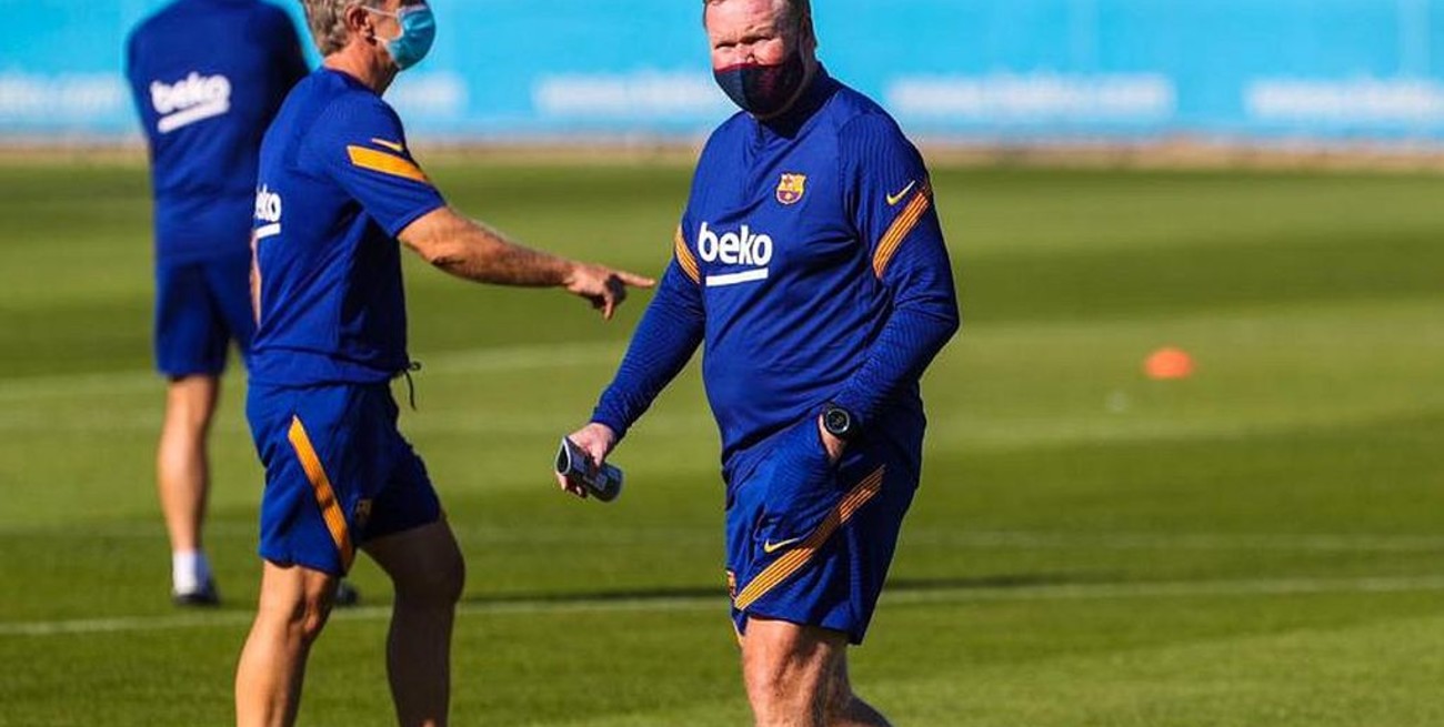 Sin Messi, Barcelona volvió a los entrenamientos