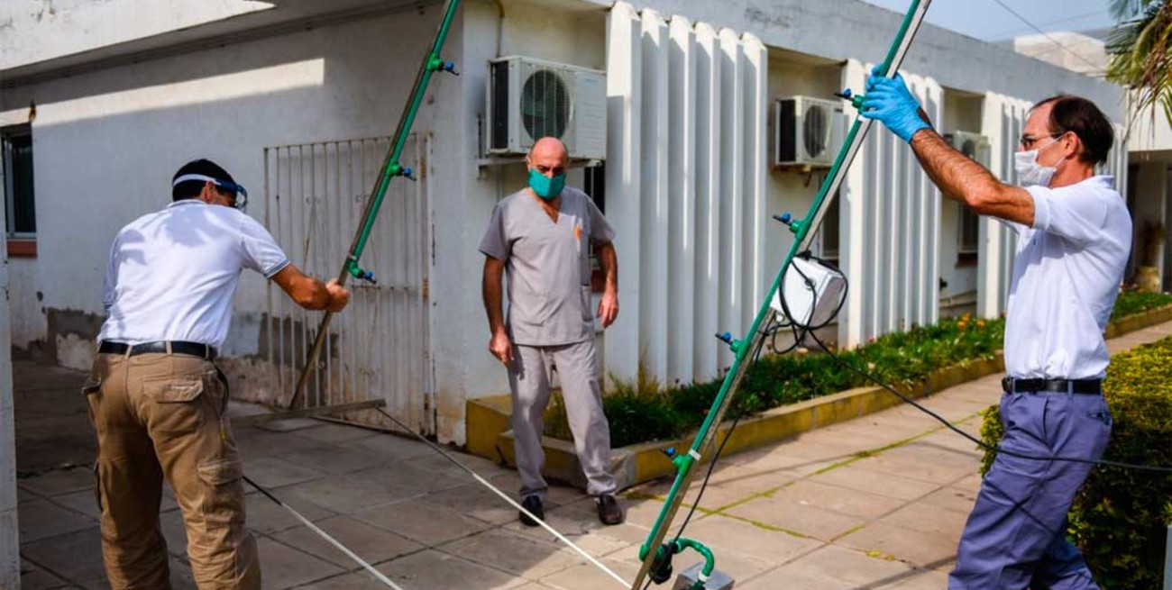 Donaciones de insumos médicos para centros de salud de Entre Ríos