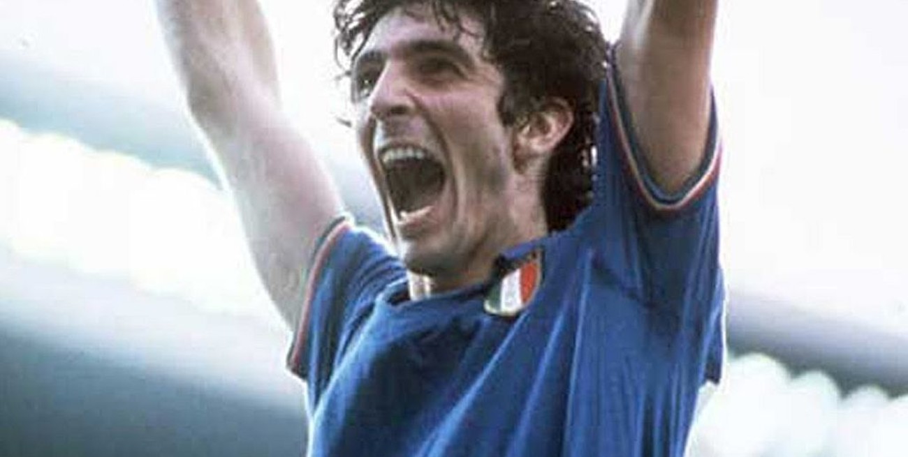 Murió Paolo Rossi, héroe italiano del Mundial de España 1982