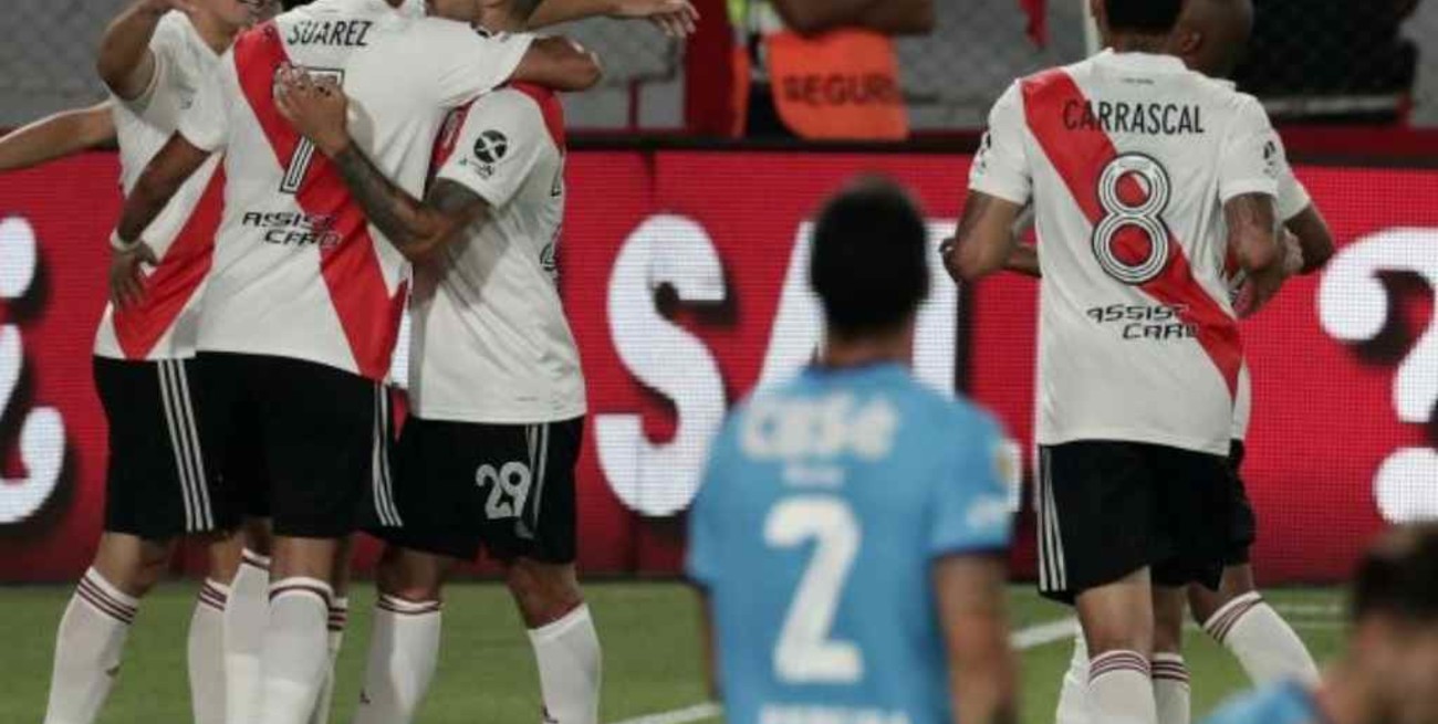 River ganó 2 a 1 a Arsenal y se mantiene puntero junto a Boca de cara al superclásico 