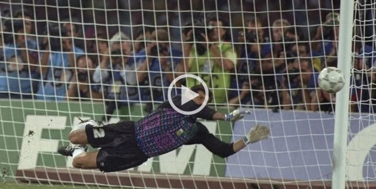 A 30 años de la histórica victoria de Argentina ante Italia en el Mundial de 1990