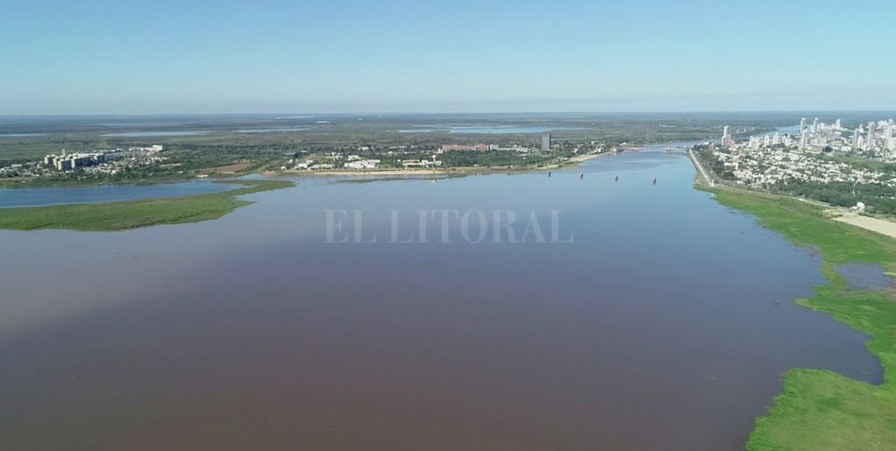 El río Paraná mide menos de un metro en Santa Fe