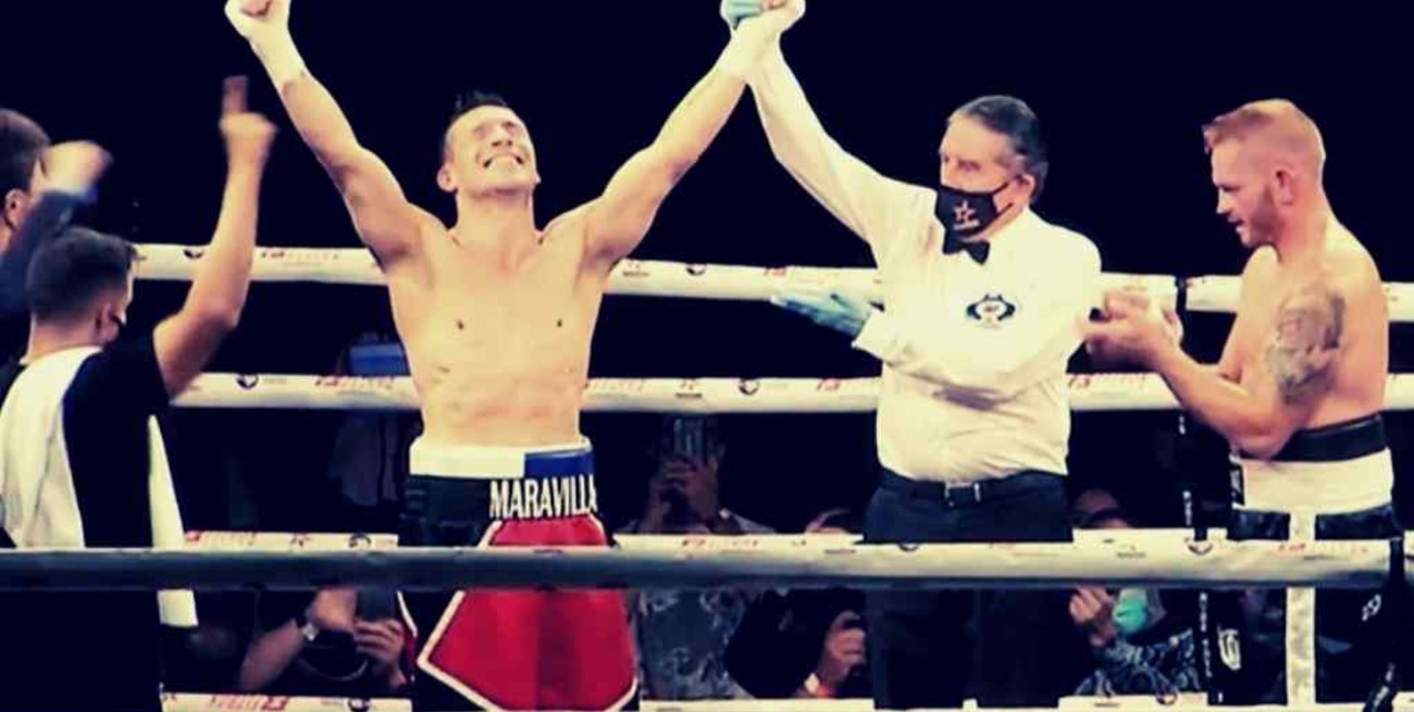 "Maravilla" Martínez volvió al ring y ganó por nocaut en España