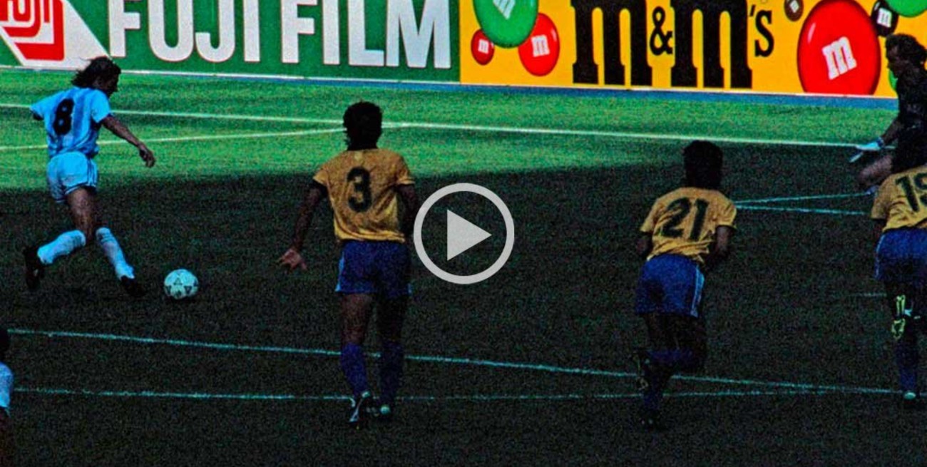 30 años del gol de Caniggia a Brasil
