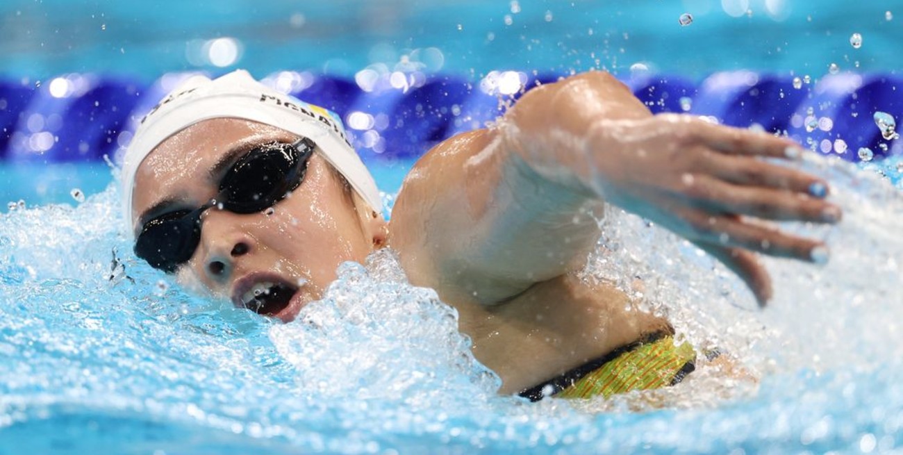 Delfina Pignatiello quedó octava en su serie de 800 metros y está fuera de los Juegos Olímpicos