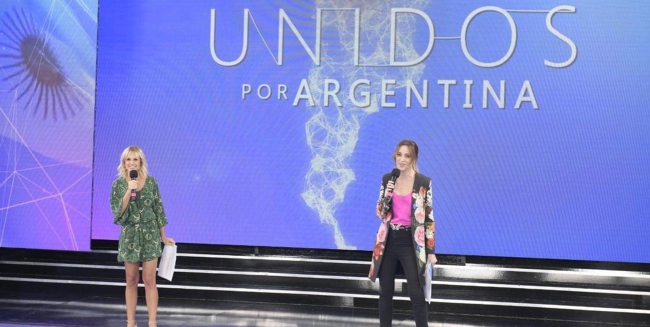 El evento televisivo "Unidos por Argentina" reunió cerca de 88 millones de pesos