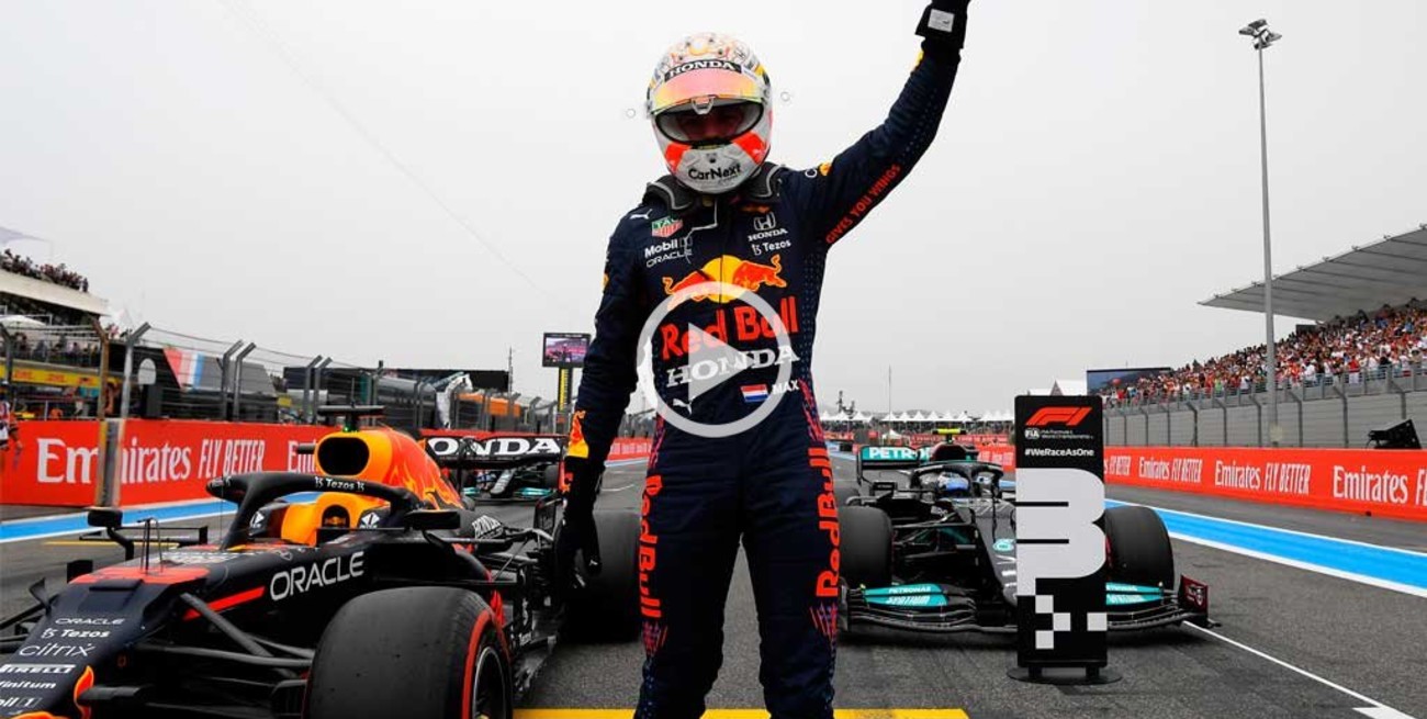 Verstappen y una ajustada "pole" ante Hamilton en el GP de Francia