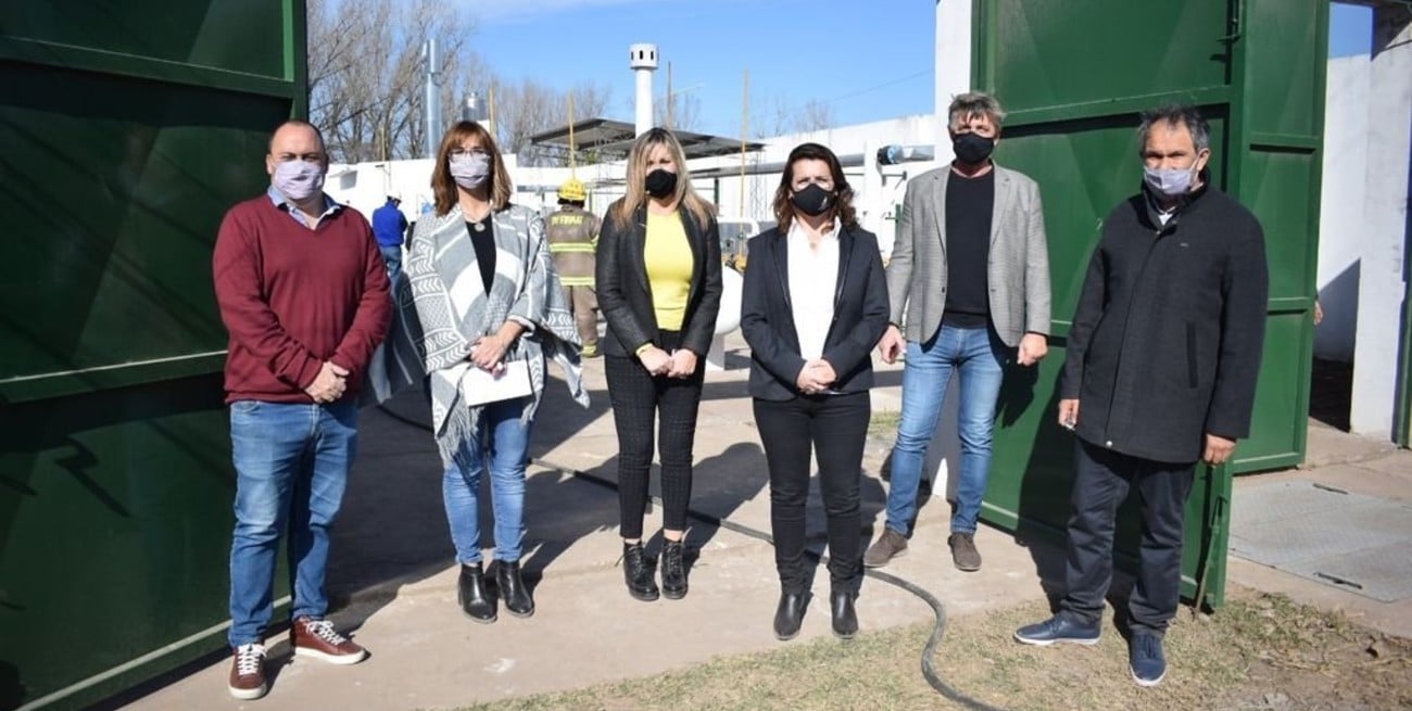 Sacnun: "La inauguración de la planta reguladora de gas es un avance histórico para Firmat"