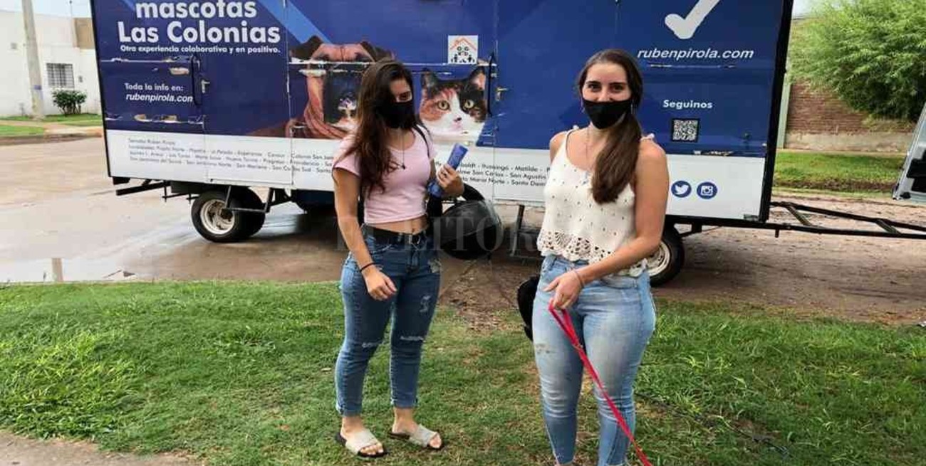 El programa "Mascotas Las Colonias" recorre cinco localidades de la región