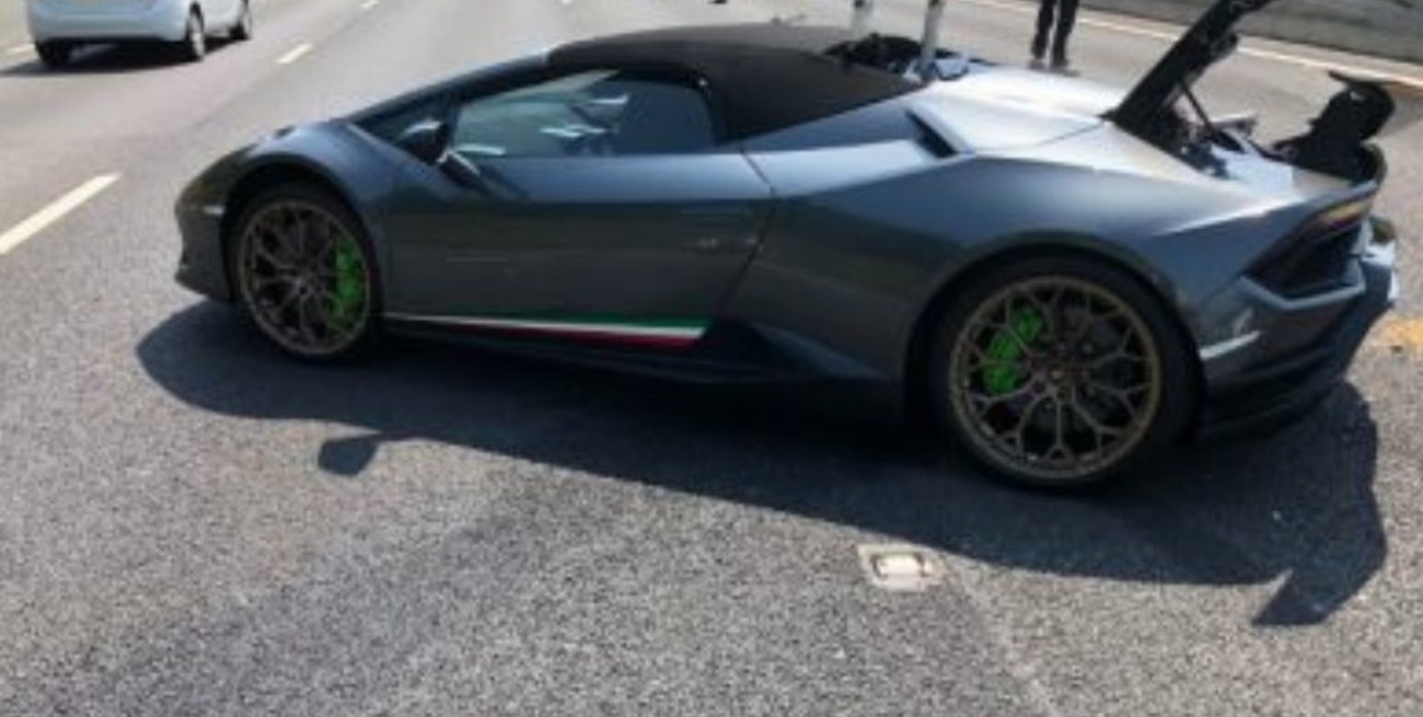 Compró un Lamborghini de 250 mil dólares y lo destruyó a los 20 minutos