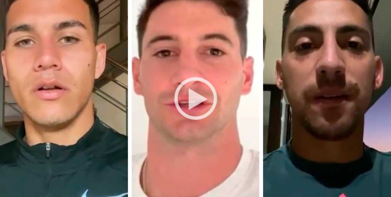 Video: Alario, Correa y Vigo saludan a Colón por su cumpleaños