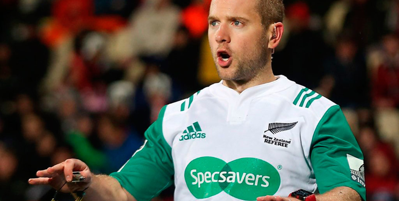Tres Naciones: Angus Gardner será el árbitro entre los Pumas y los All Blacks