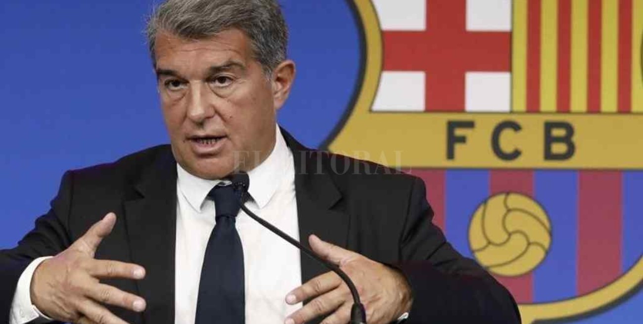 El presidente del Barcelona dice que "progresa" la negociación con Messi