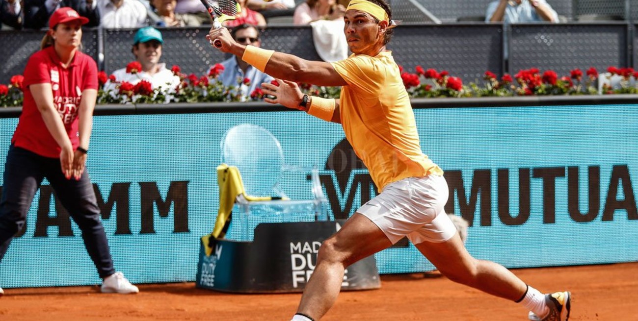Nadal confirmó su presencia en el Masters 1000 de Madrid
