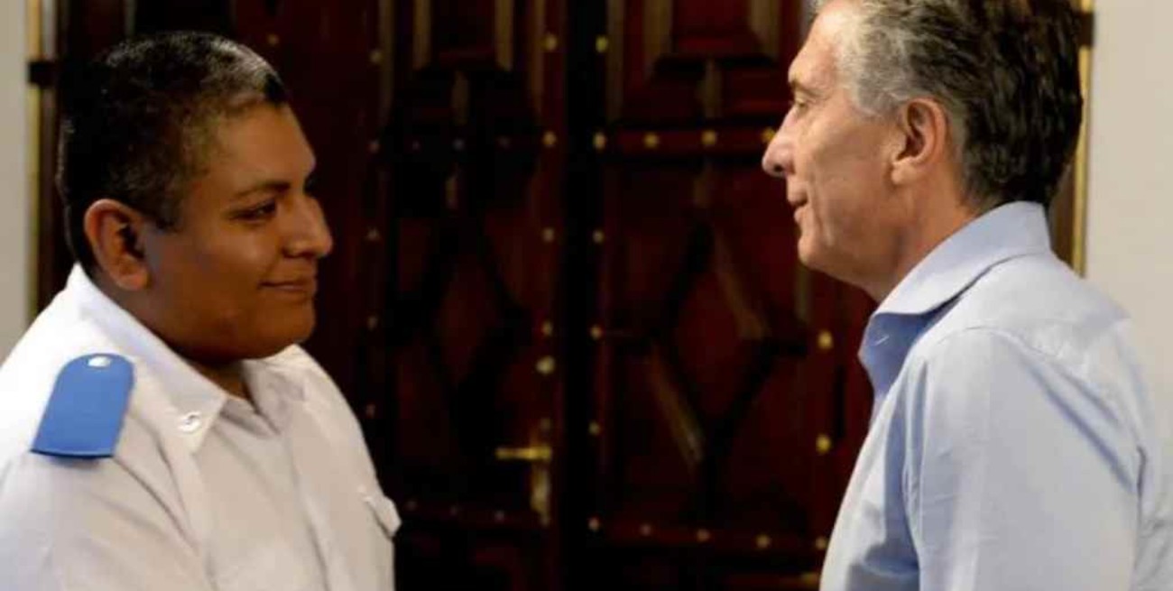 Macri lamentó la condena para Chocobar por matar al joven que acuchilló a un turista 