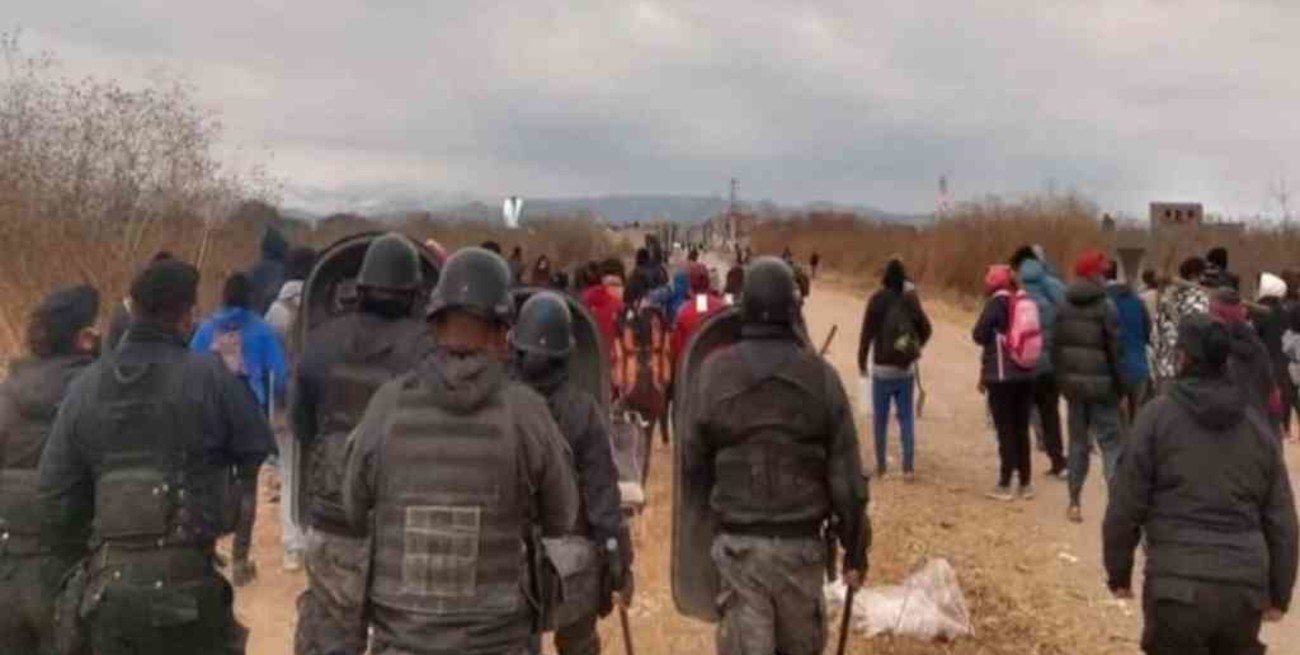 Jujuy: Al menos 30 detenidos en un intento de toma de tierras fiscales 