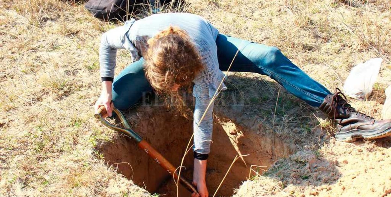 En fotos: así fue el hallazgo arqueológico en la Laguna Setúbal de Santa Fe