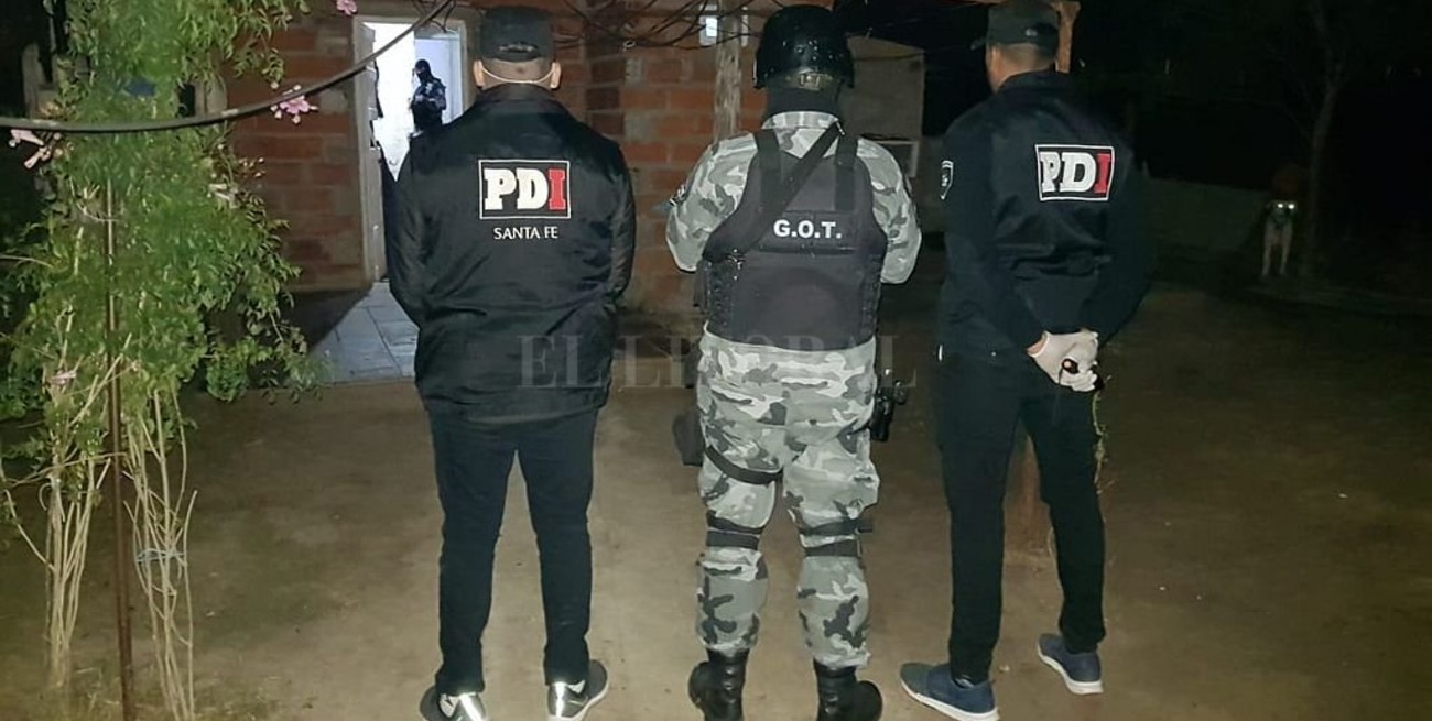 Allanamientos en Tostado 