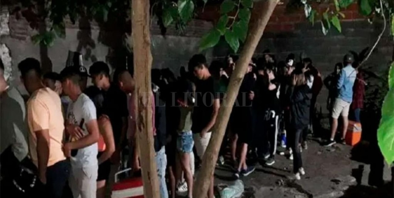 Las multas por fiestas clandestinas en Paraná son de hasta 60 mil pesos