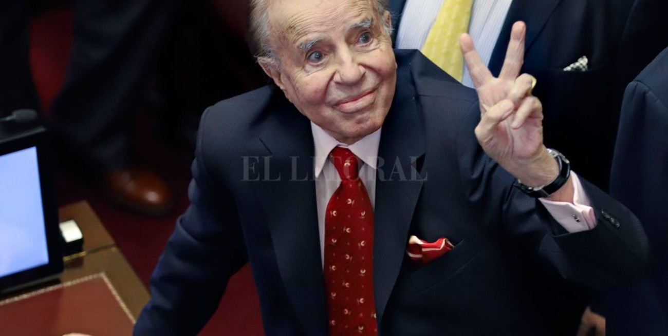 Mejora el estado de salud del ex presidente Menem