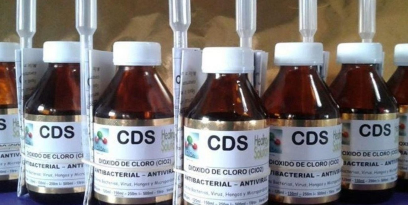 La ANMAT reiteró la recomendación de no consumir productos con dióxido de cloro
