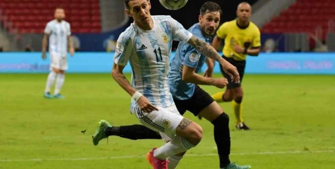 Di María dijo que Argentina está haciendo "un gran trabajo", pero el candidato es Brasil 