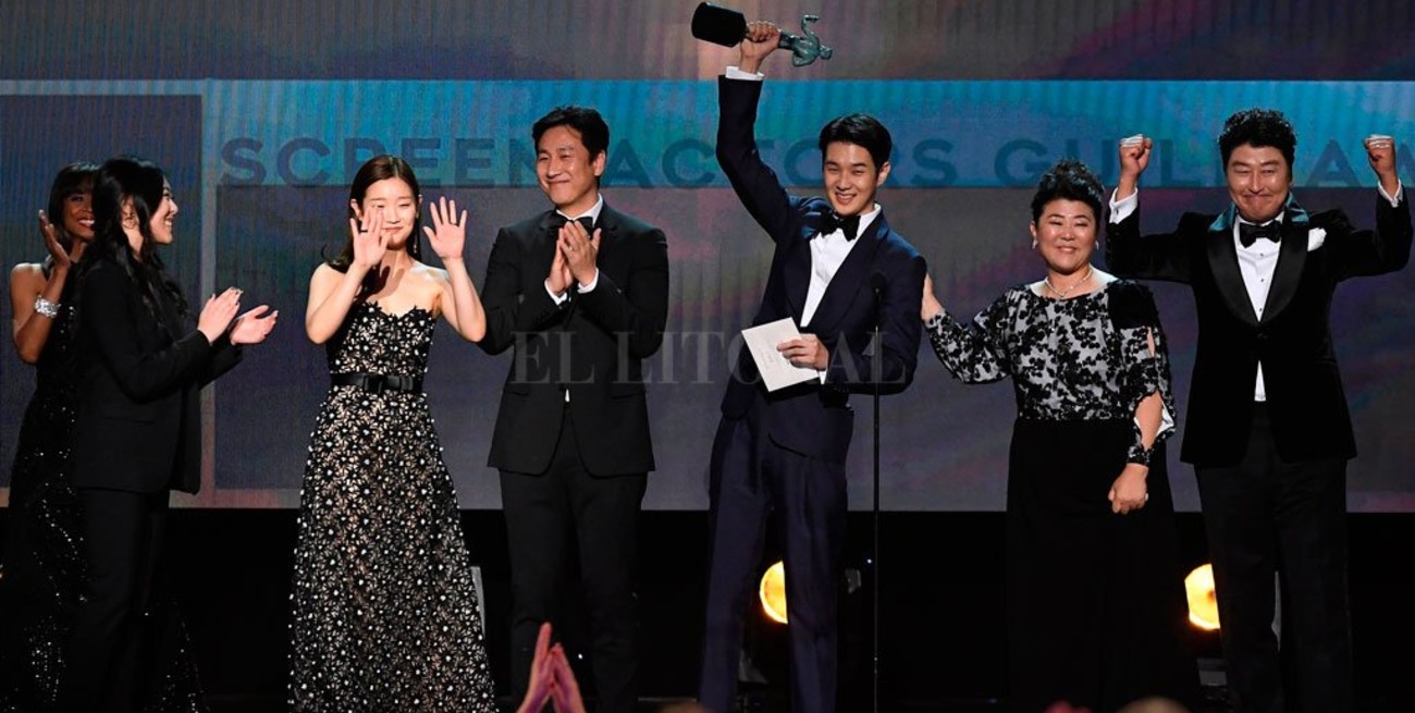"Parasite" la máxima ganadora de los SAG Awards