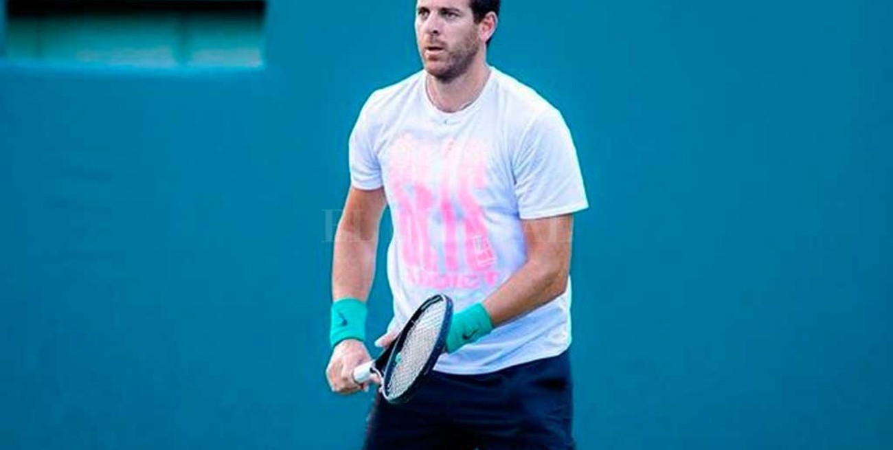 Del Potro participa de US Open en una demostración con John McEnroe