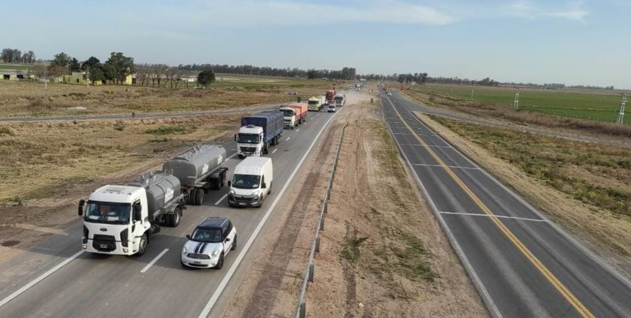 Habilitaron un nuevo tramo de la autopista de la ruta 34