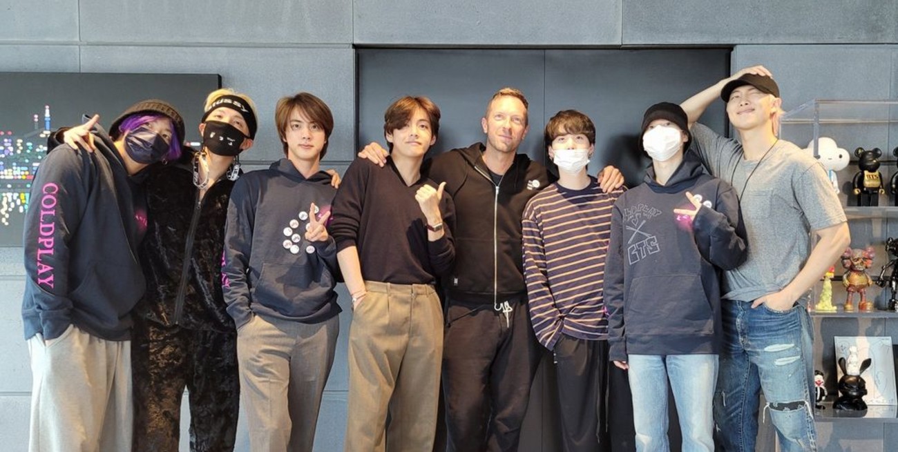 BTS y Coldplay anunciaron el estreno de la nueva canción "My Universe"